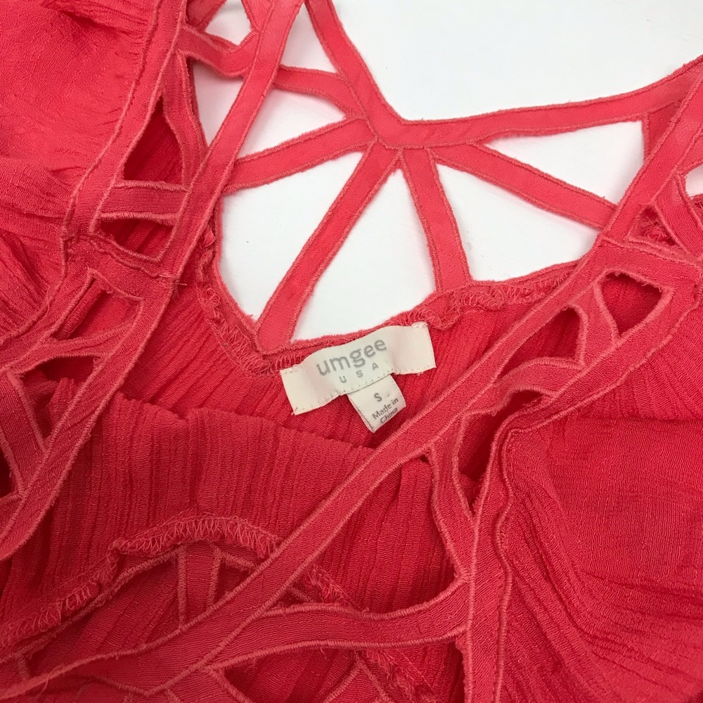 Umgee | Ruffled Boho Tunic Ruffle Dress - Picture 6 of 8
